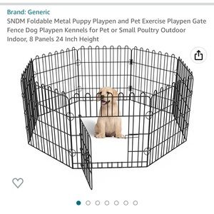 Puppy playpen brand new
